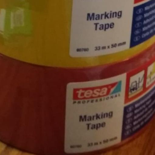 

✬ tessa lakban lantai / floor marking tape 2" x 33 meter - Merah ✾