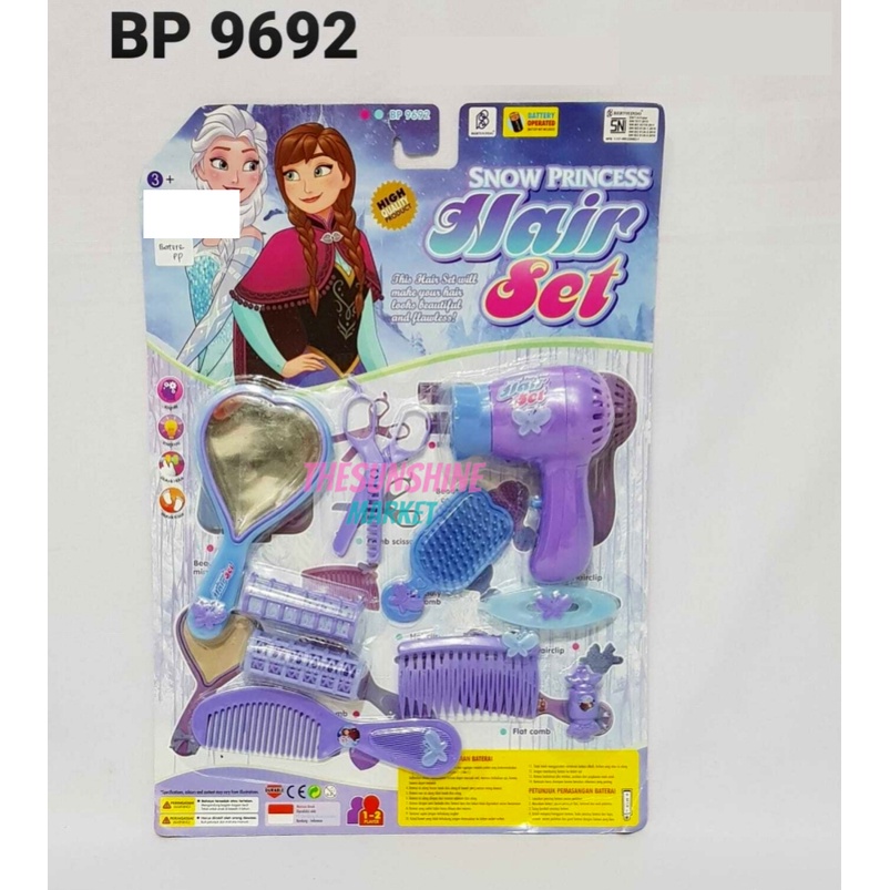 Mainan Anak Perempuan Hair Set BP9692 / Mainan Dandan Anak