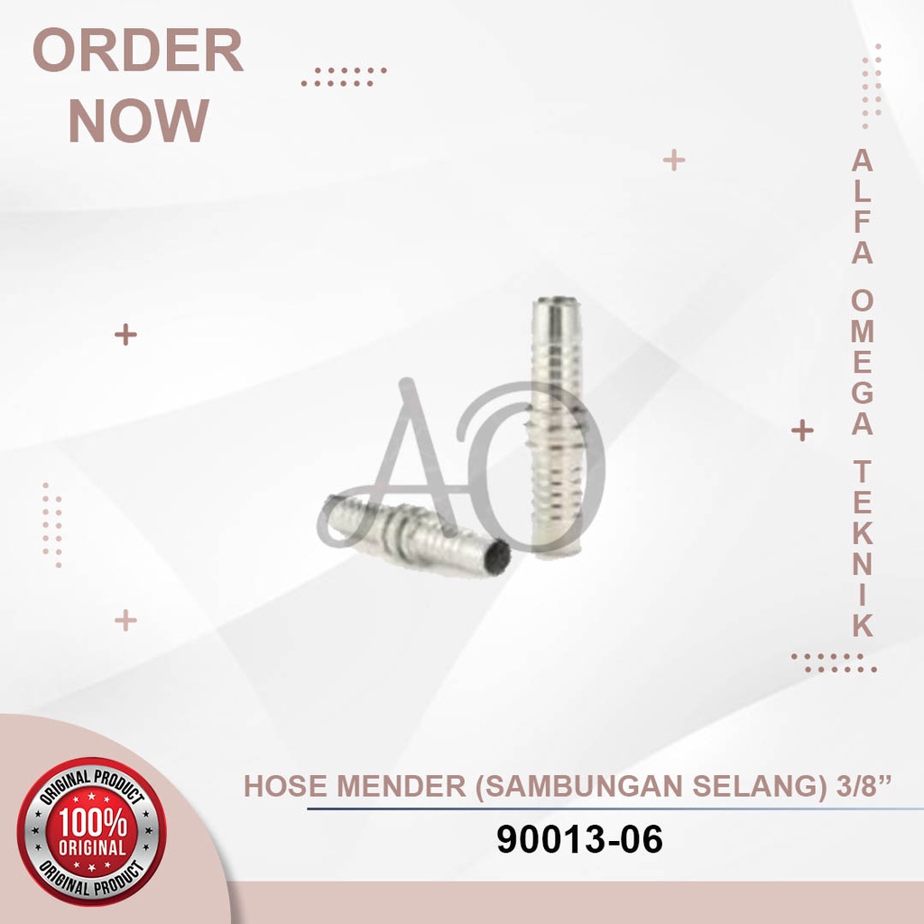 SAMBUNGAN SELANG 3/8 INCH HOSE MENDER 3/8"