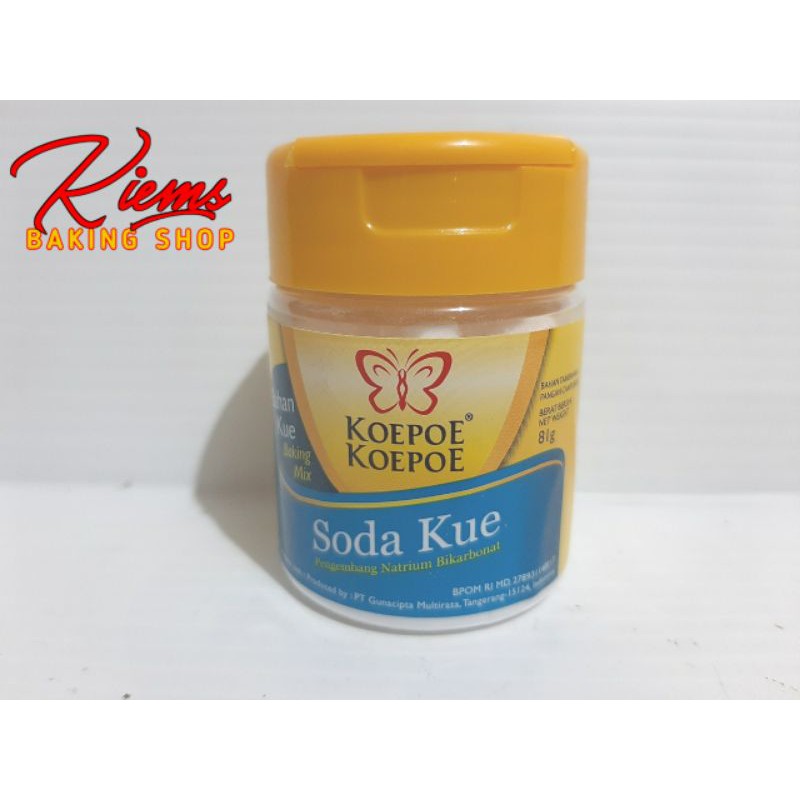 

Soda Kue merk Kupu Kupu 81gr