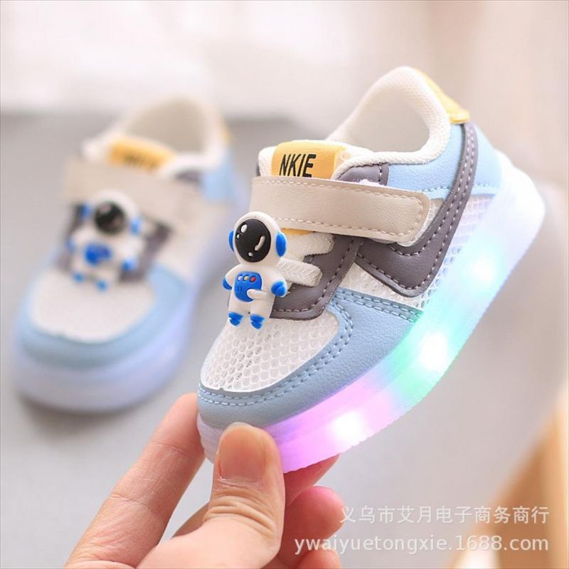 Sepatu Bayi &amp; Balita Laki-Laki Dan Perempuan Import Lampu LED Size 16-26