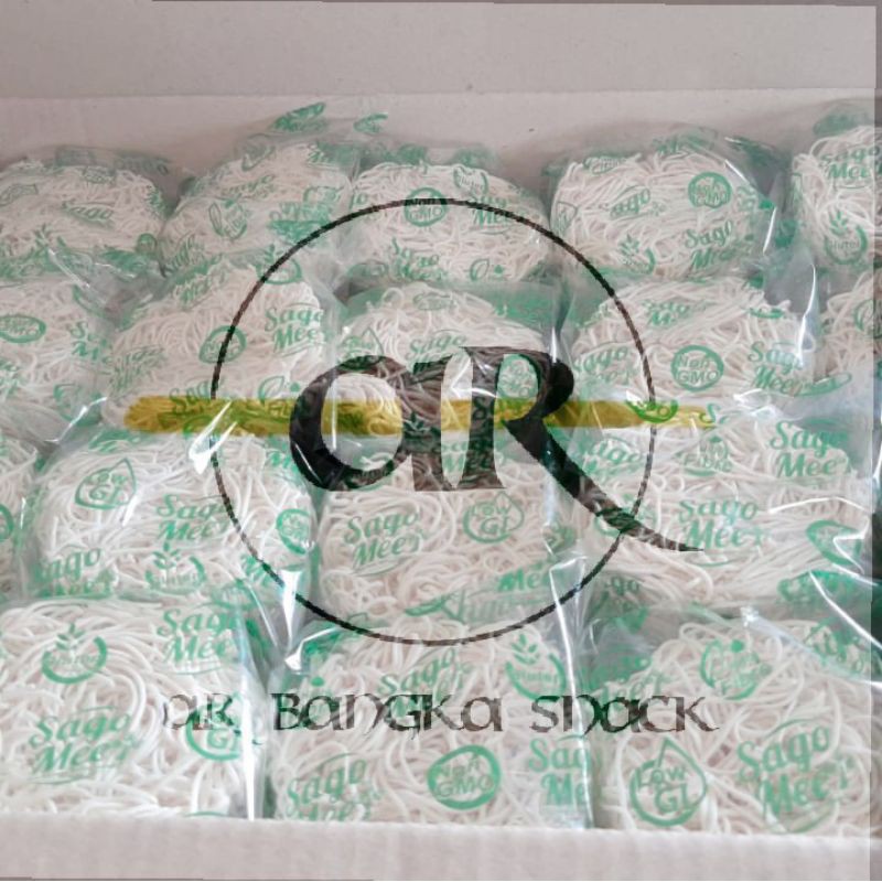 

Mie Bangka Sago mee Blok (Hanya mie)