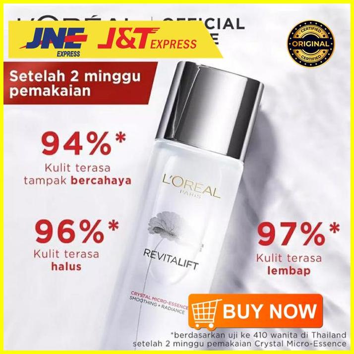 Produk Terlaris Loreal Revitalift Crystal Micro Essence Water 130Ml