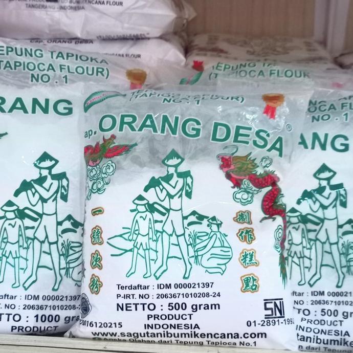 

paling diminati] Tepung Tapioka Orang Desa 500g