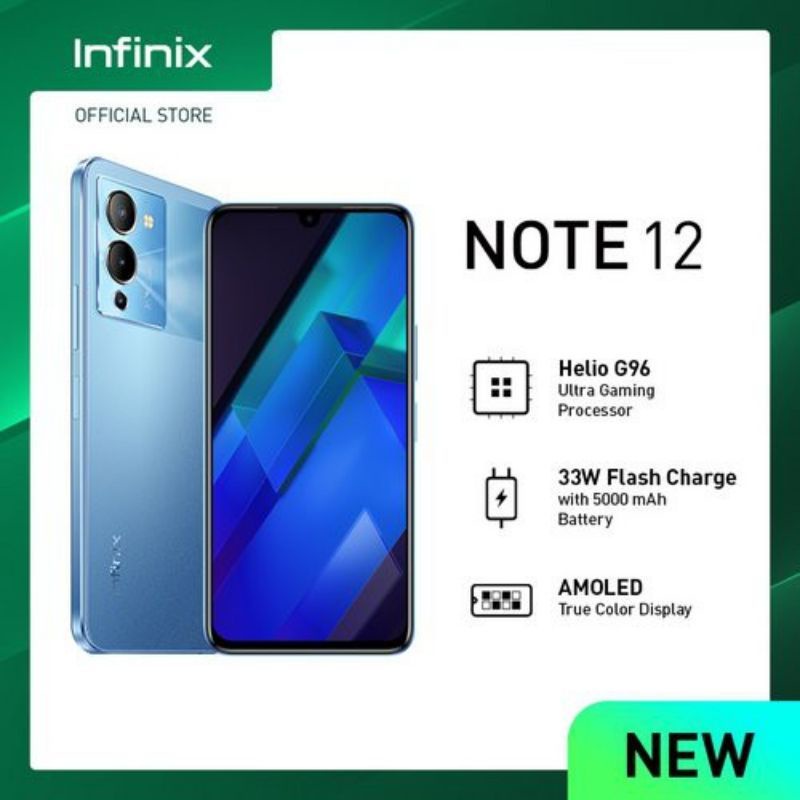 INFINIX NOTE 12 RAM 8/128GB DAN RAM 8/256GB 100% ORI DAN BERGARANSI RESMI