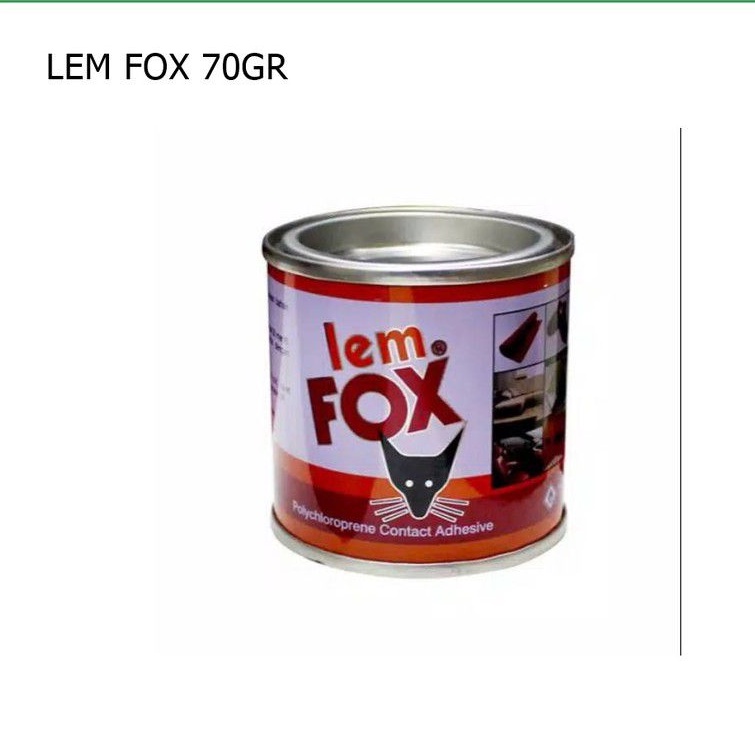 LEM FOX KALENG MERAH 70 GR