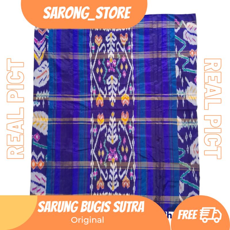 Sarung Bugis Original Full Sutra Sarung Bugis Asli No 1 Full Sutra Sarung Bugis Sulawesi Selatan Sar