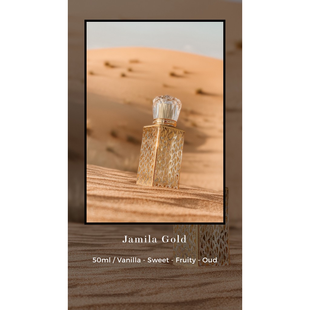 [COOMING SOON] Dubai Perfume / Parfume / Arabian Authentic Perfume - Jamila Gold