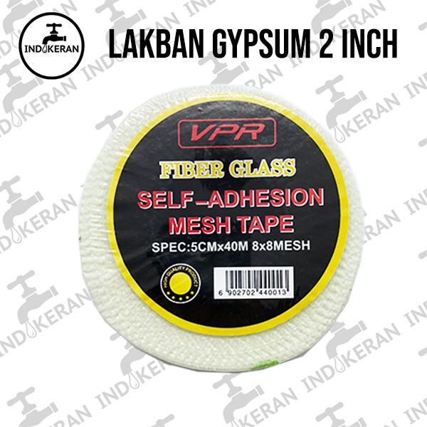 INDOKERAN - Lakban Kasa Gypsum - 2 Inch