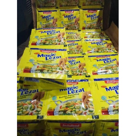 

ゖ゚ indofood maggi MAGIC LEZAT Bumbu Penyedap Serba guna harga tertera 1 pack isi 72 sachet @7gram ㅡ