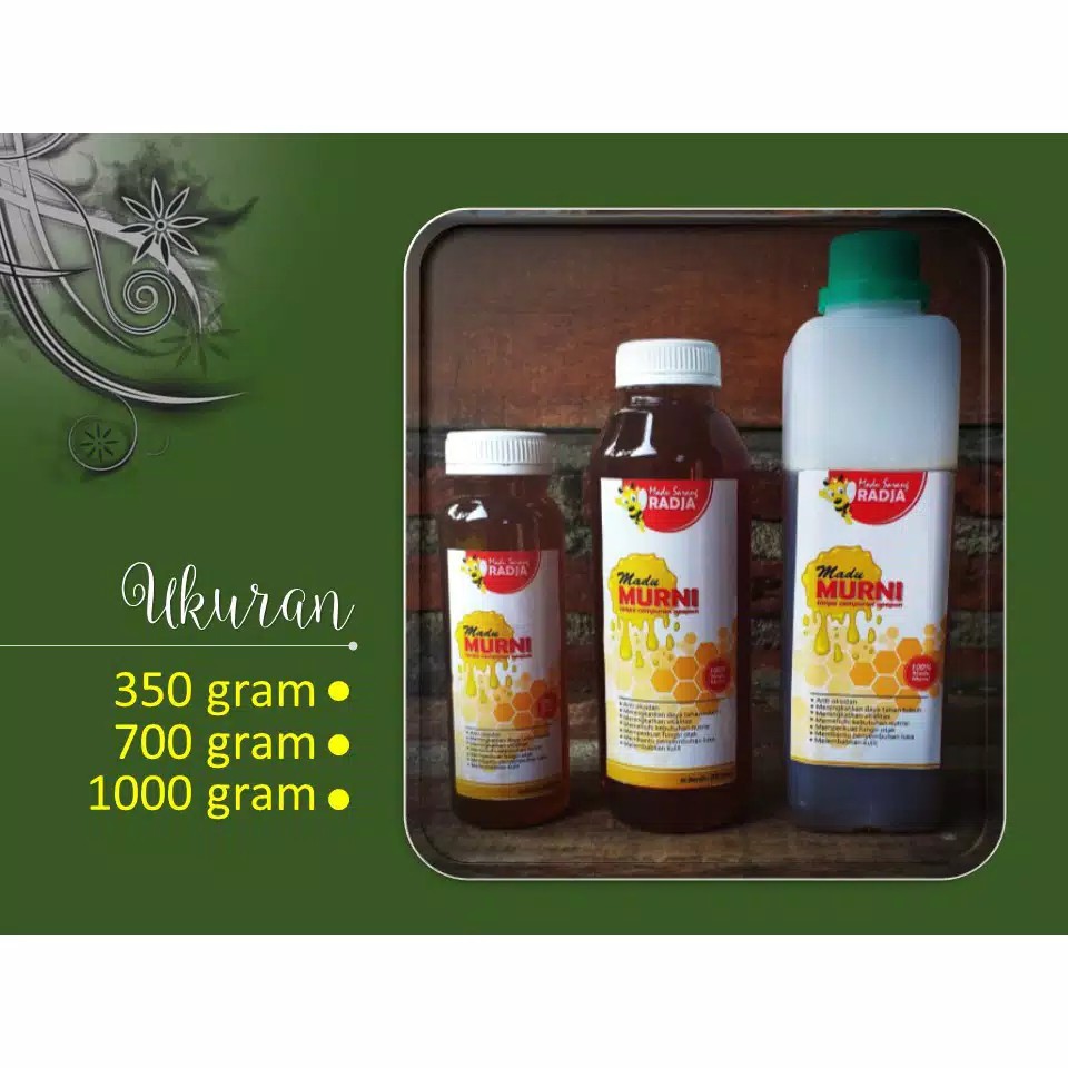 

MADU MURNI SARANG RADJA 700ml