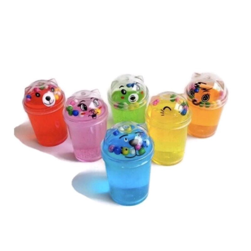 Slime Boba Import || Mainan Slime Crunch