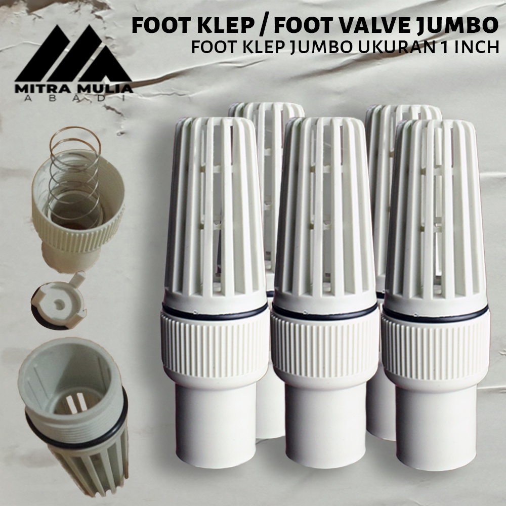 FOOT KLEP / FOOT VALVE JUMBO UKURAN 1 INCI MERK ELTRA