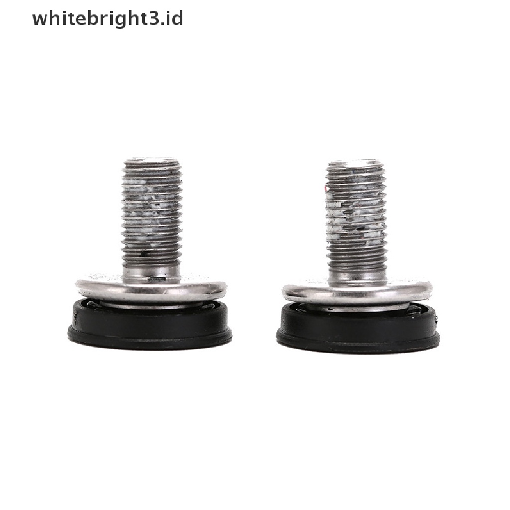 (whitebright3.id) 2pcs Baut crank bottom bracket Sepeda Tanpa Tutup Sekrup m8