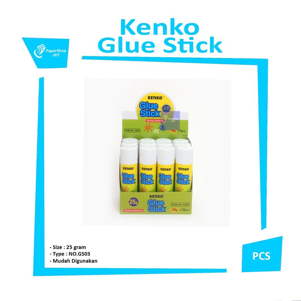 

KENKO - Lem - Glue Stick 25 gram - Pcs
