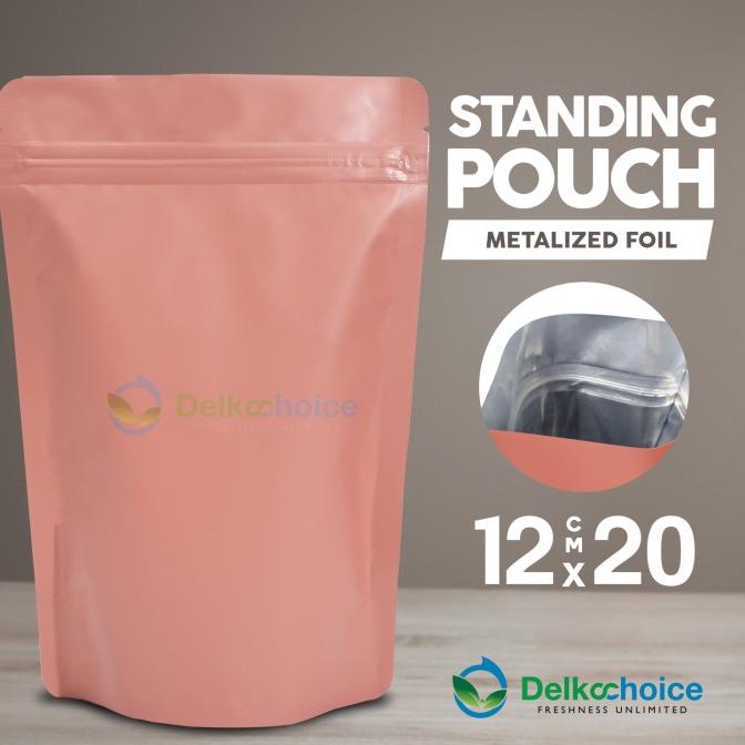 STANDING POUCH | FULL ALUMUNIUM BERWARNA 12 X 20