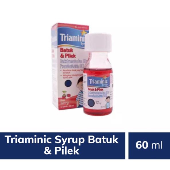 Triaminic Syrup 60 ml Syrup Batuk Pilek Anak ORIGINAL-BPOM