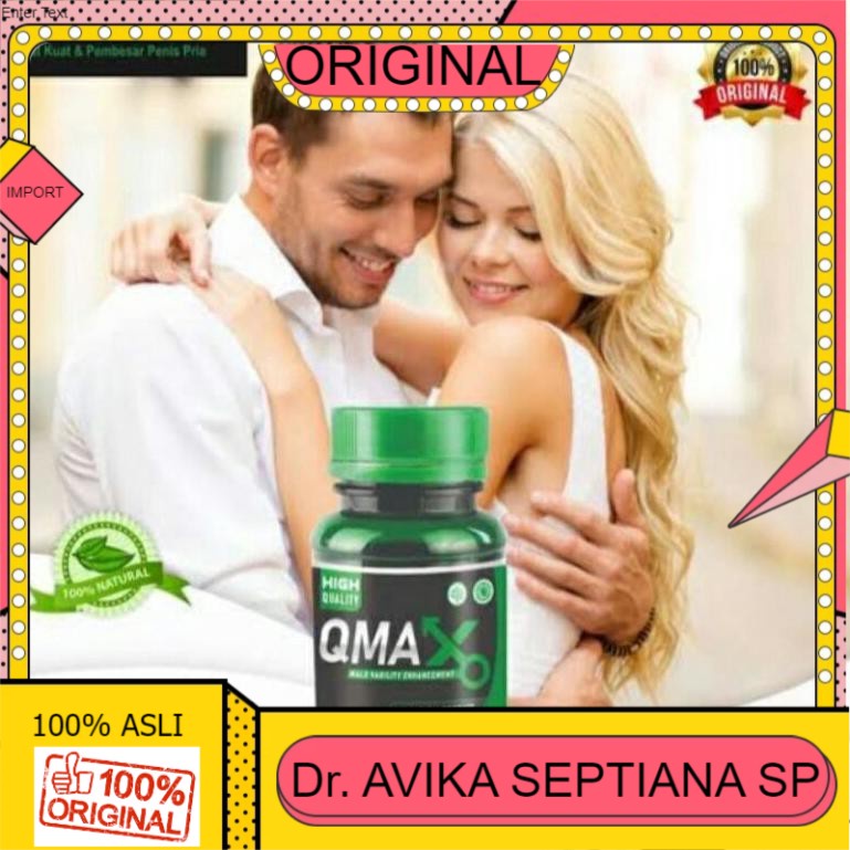 100% ASLI ⇢ QMAX Asli Original Herbal Obat Kuat Alami Pembesar Kelamin Pria Permanen ㄳ