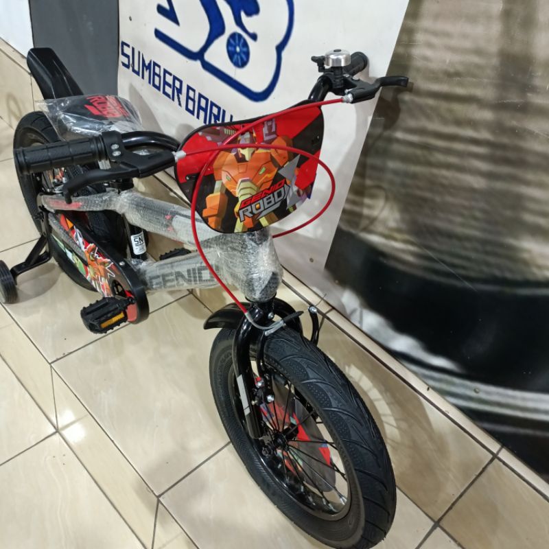 [EKA JAYA SEPEDA] SEPEDA ANAK BMX GENIO ROBOX 16 DAN 18 INCH BAN JUMBO