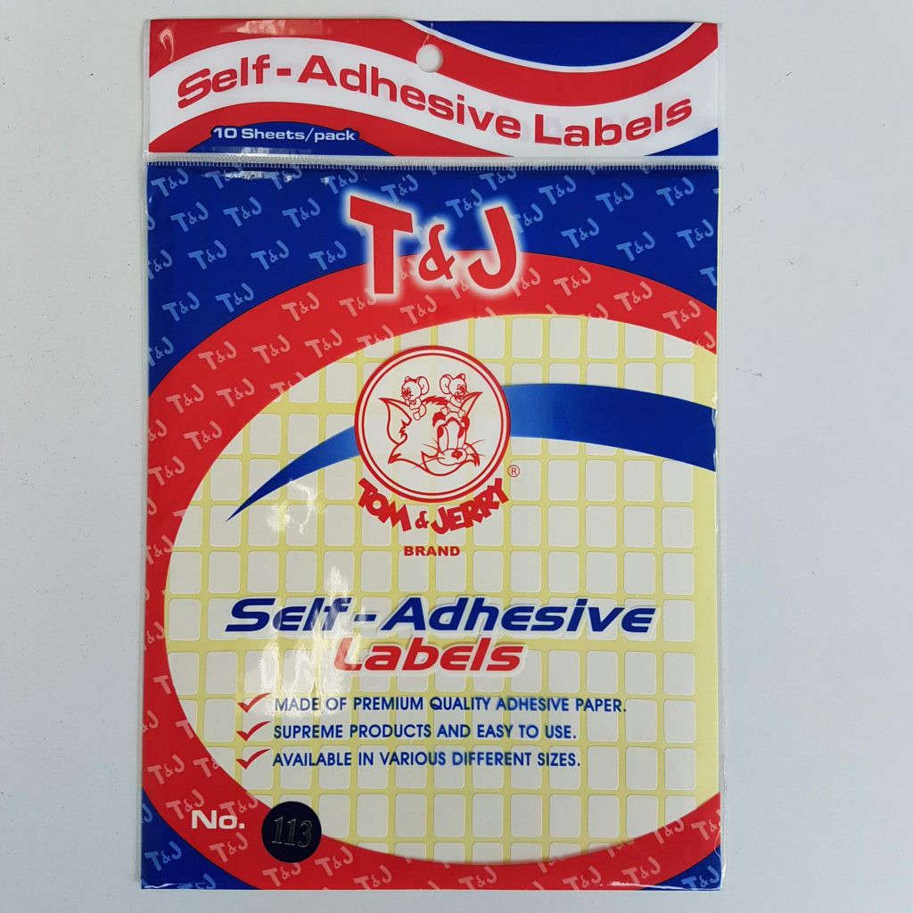 

Label Self Adhevise no. 112 Tom & Jerry