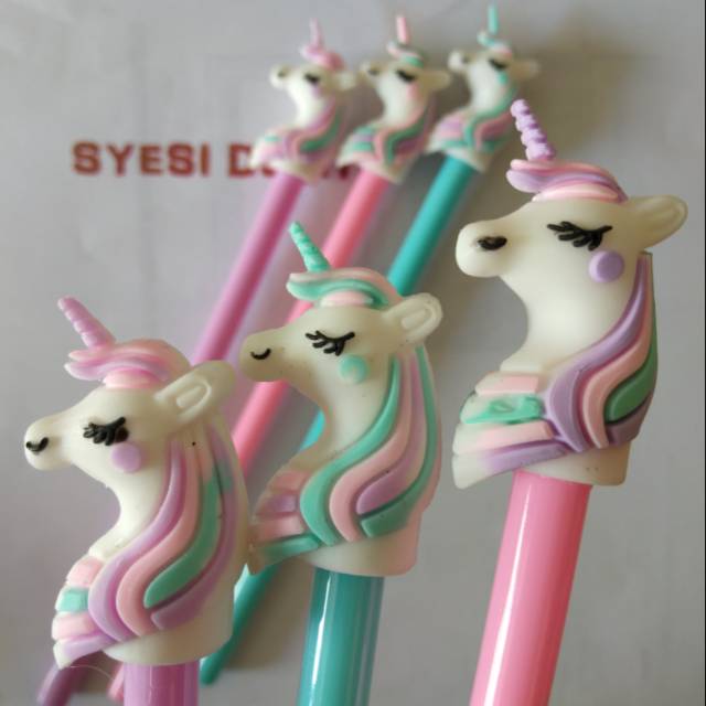 

Pulpen/Pen Gel Karakter Lucu Unik Little Pony Anggun