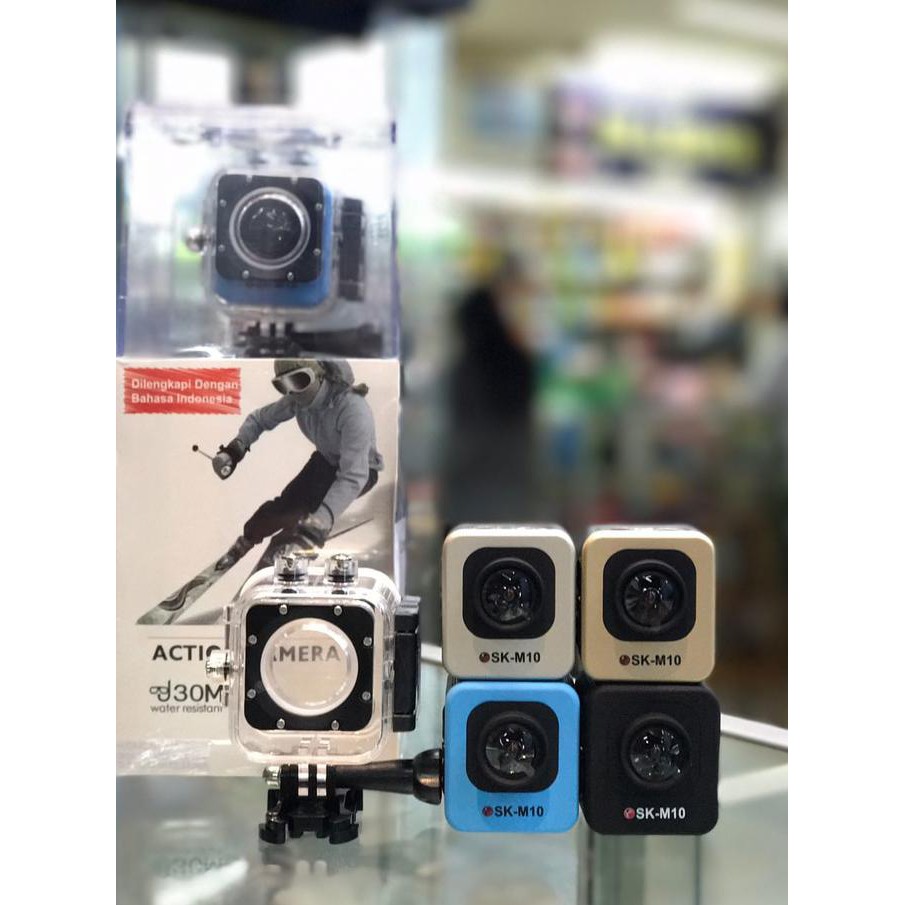 PROMO ACTION CAM/SPORT CAM/DASH CAM SK-M10 WIFI LENSA NOVATECH 12MP FULL HD TERLARIS