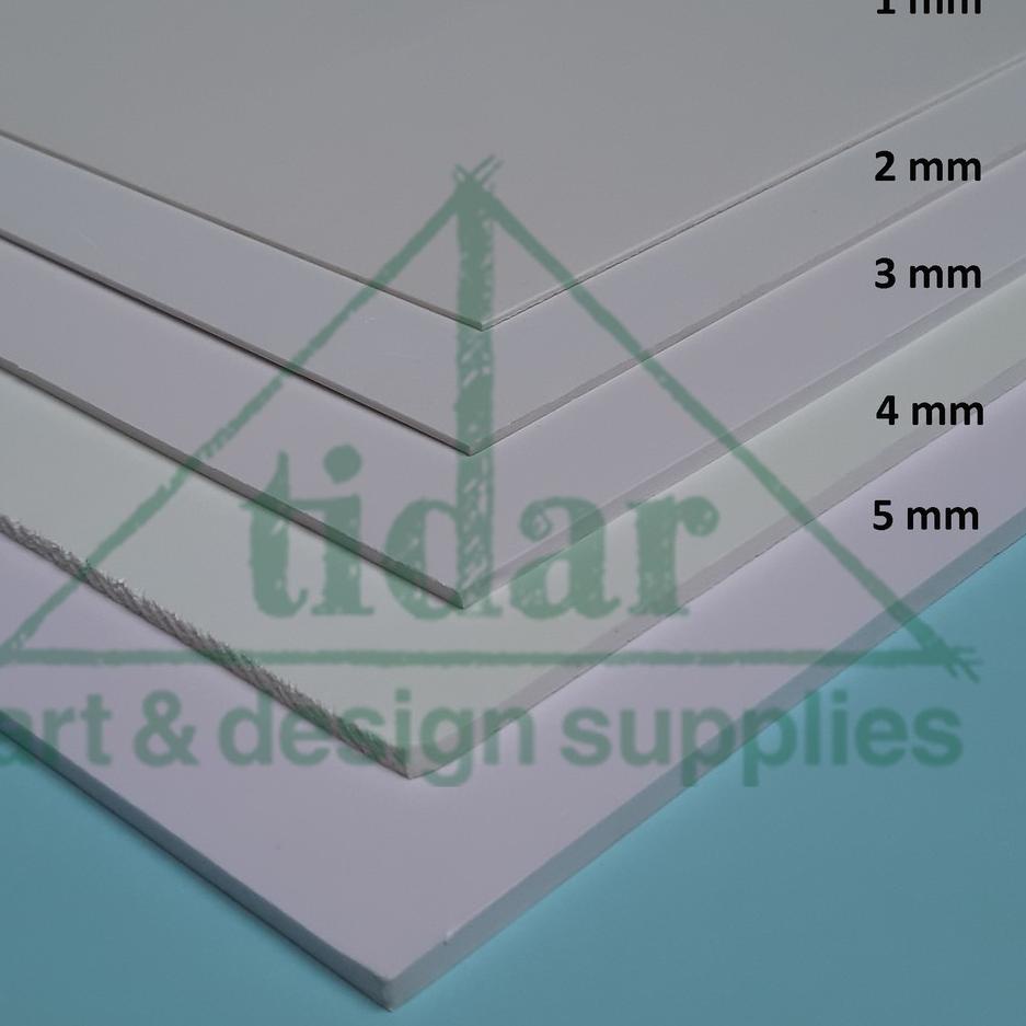 

[PROMO SZF45] PVC Board / Foam Board / Foamboard / Dinding Maket 1 MM Terbatas