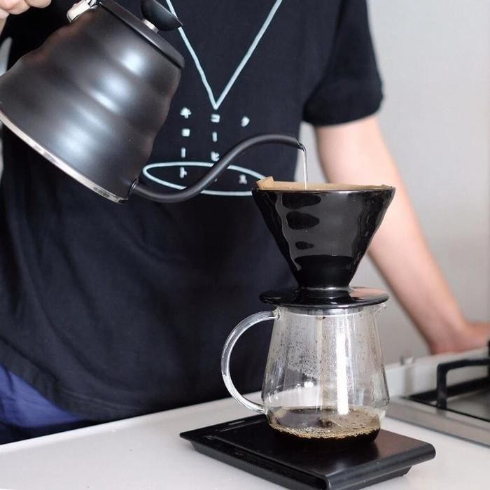 HARIO Dripper V60 Tetsu Kasuya Series 02 Ceramic Pour Over KDC-02 Berkualitas