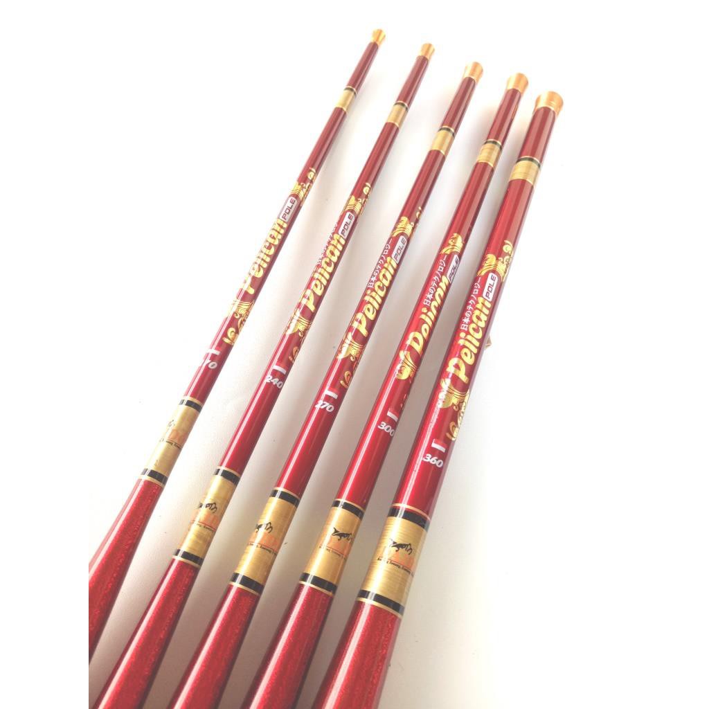 Joran Tegek ruas Pendek Daido Pelican 210 240 270 300 360 Medium Hard Carbon Kuat