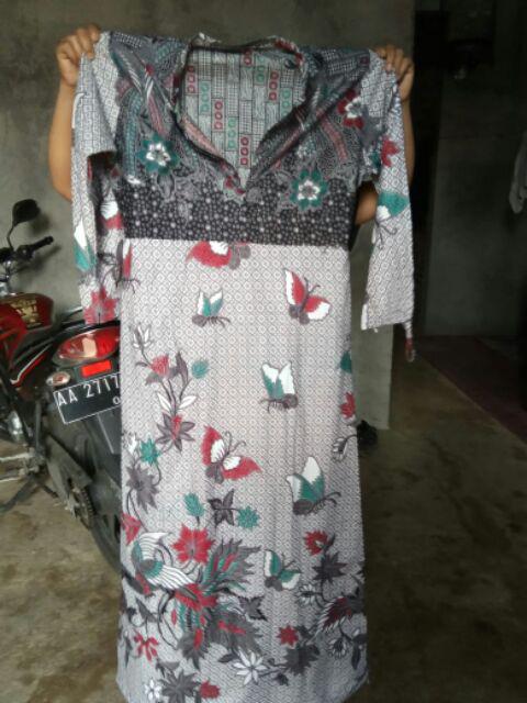 Gamis Batik Syari Muslimah Monita Trendy Kekinian