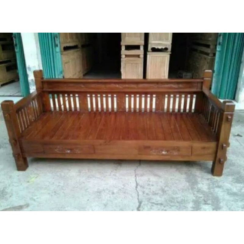 Kursi Bale Bale Minimalis Jati Jepara