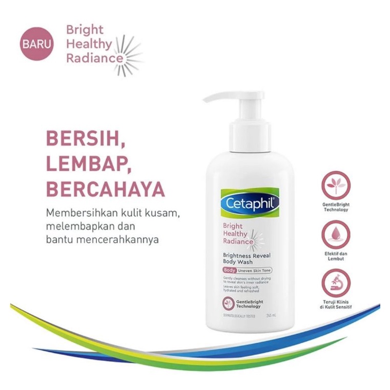 CETAPHIL Brightness Reveal Sabun Mandi 240ml