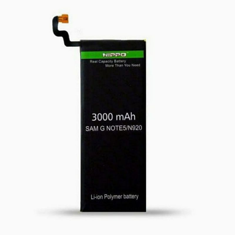 Baterai Batre Batrai Battery Hippo N920 Samsung Galaxy Note 5 Batrai Hippo Samsung Galaxi Note5 N920