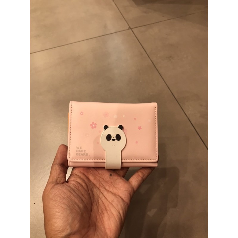 Dompet wanita/cewek we bare bears MINISO original
