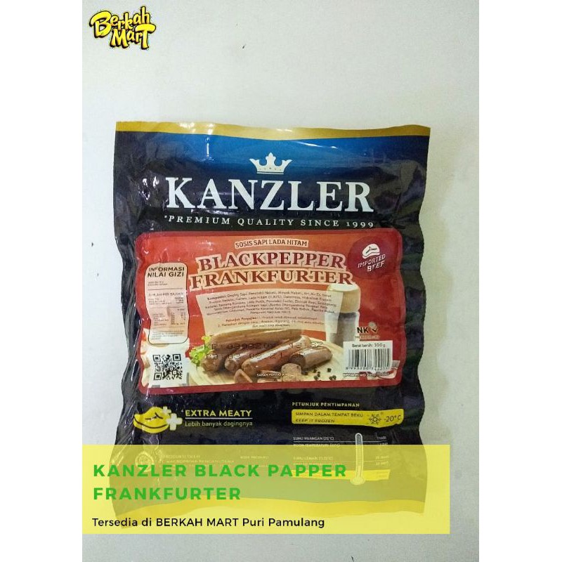 

Kanzler_Sosis Sapi Lada Hitam
