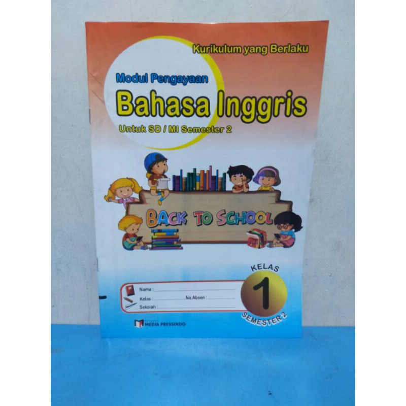 LKS Modul Pengayaan Bahasa Inggris SD Kelas 1 - 6 Semester 2 Kurtilas