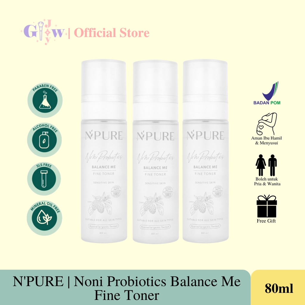 B21 N'PURE centella asiatica balance me fine toner serum wajah essence npure murah perawatan kecantikan facial mist face minyak scrub peel masker alat kosmetik make up skin care termurah asli original