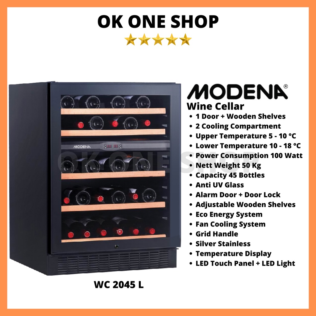 MODENA Wine Cellar Scuderia - WC 2045 L