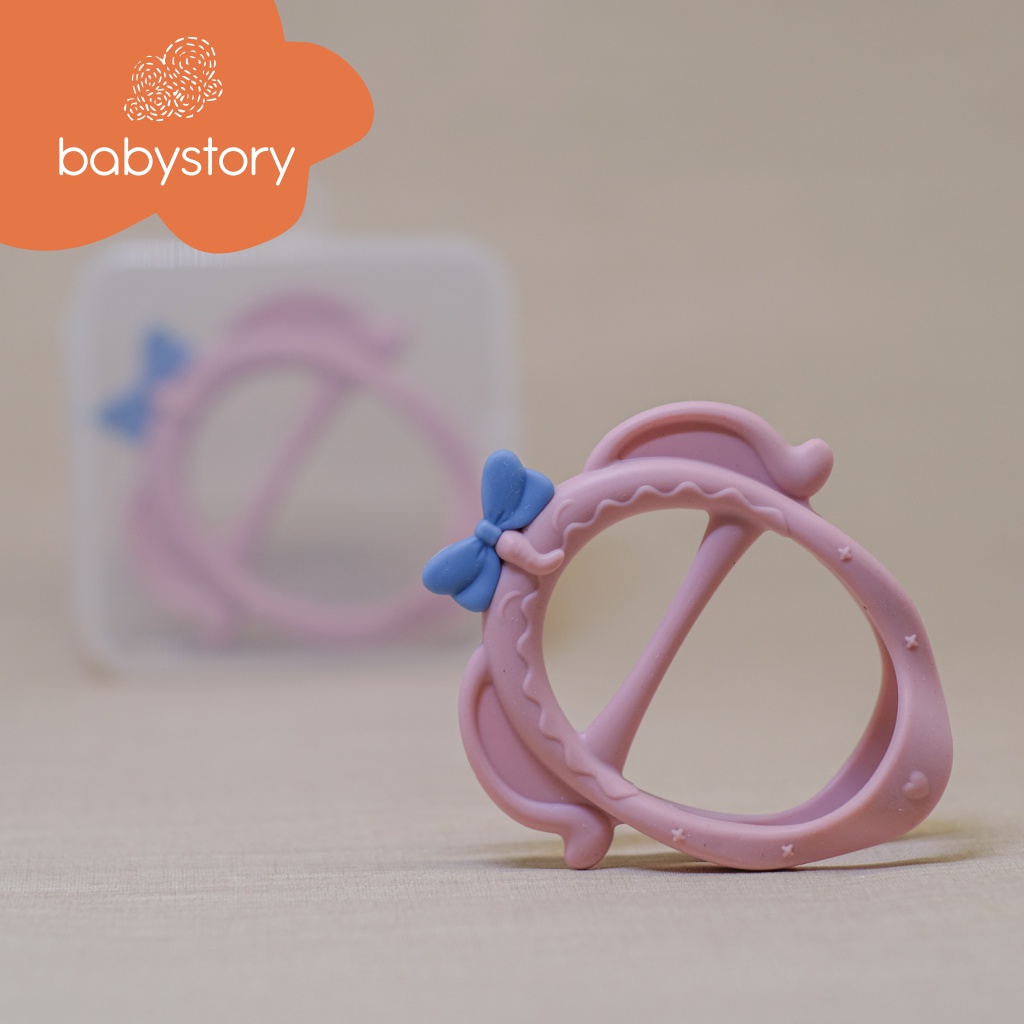 Babystory teether bayi / baby teether / gigitan bayi / Teether gelang