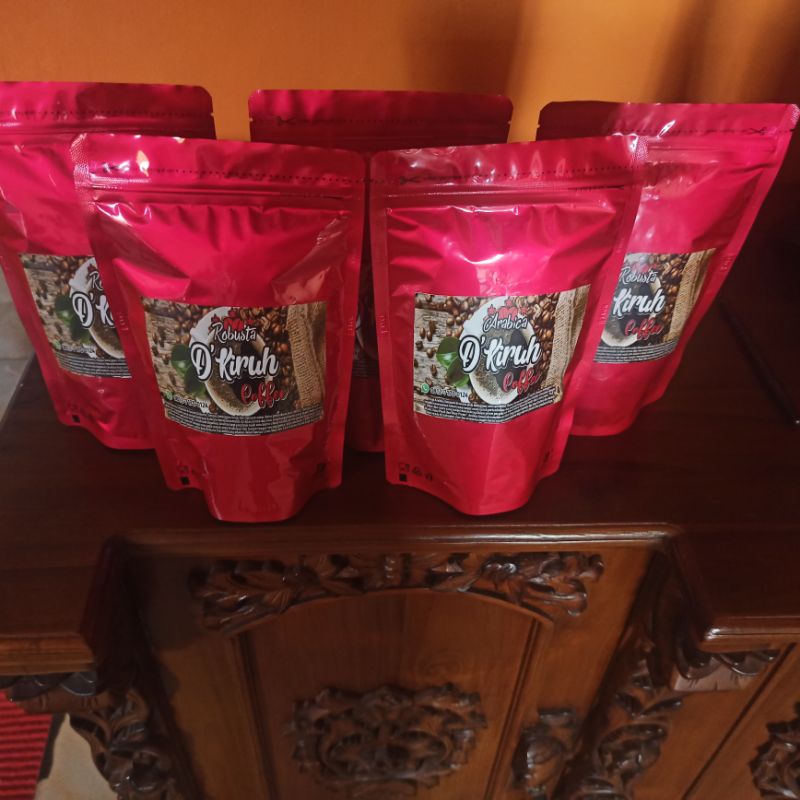 

kopi bubuk robusta asli petik merah