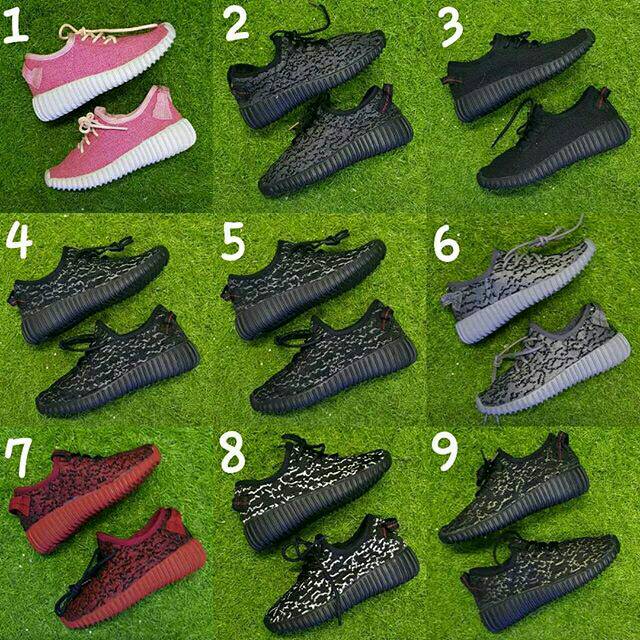  Sepatu  anak  adidas yezzy kids sepatu  anak  sepatu  hitam 