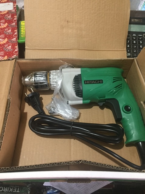 Mesin Bor Listrik Tembok Besi Kayu 13mm Hikoki Impact Drill 13mm DV13 VSS