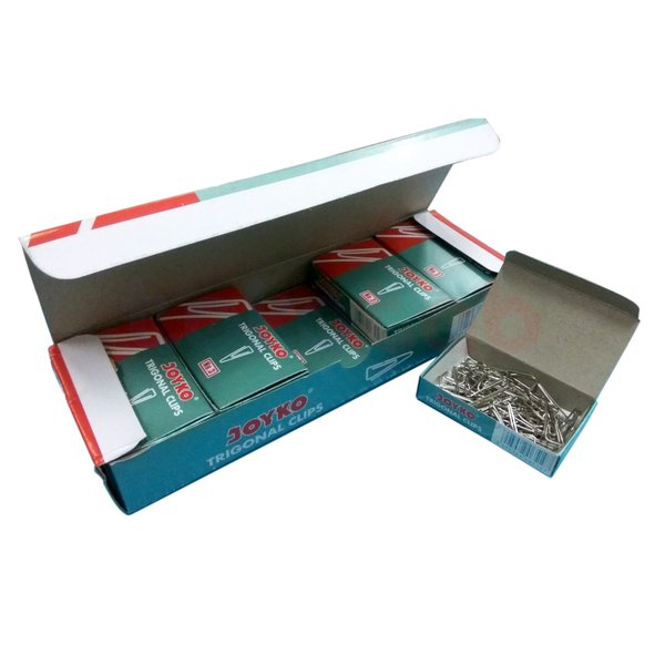 

Trigonal Klip / Paper Clips/ Penjepit Kertas Segitiga No. 1 dan No. 3