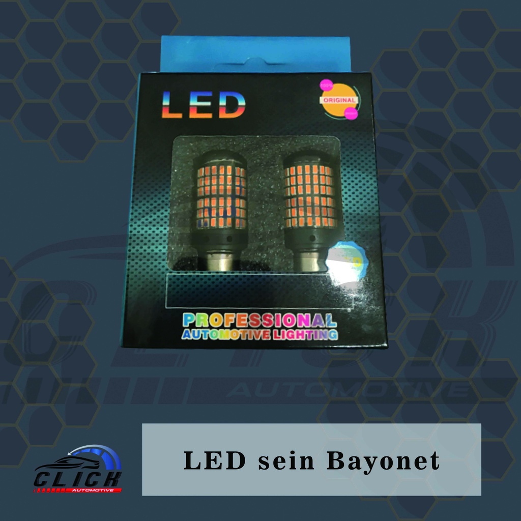 Lampu LED T20 1156 144  LED SUPER BRIGHT Lampu Led Sein bayonet