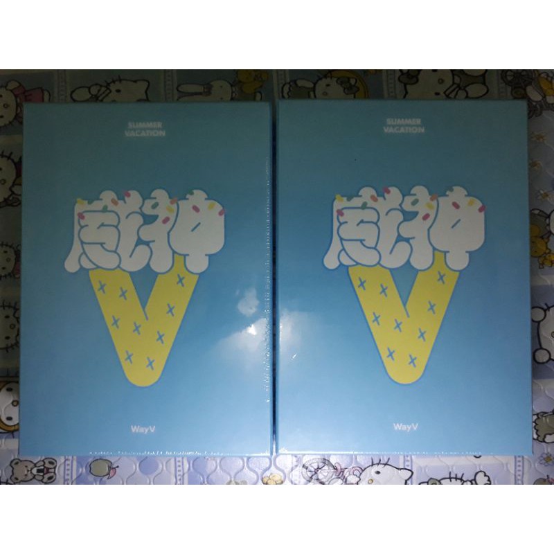 WayV Summer Vacation Kit Poster Photofilm Note Sticker Kun Ten Winwin Lucas Xiaojun Hendery Yangyang