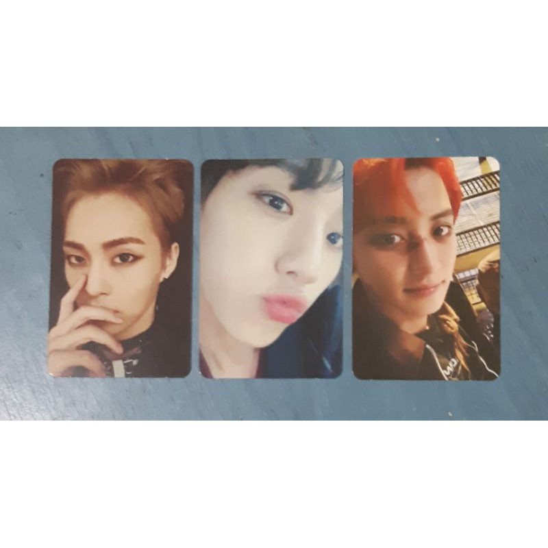 EXO - LOTTO ALBUM XIUMIN BAEKHYUN CHANYEOL PHOTOCARD