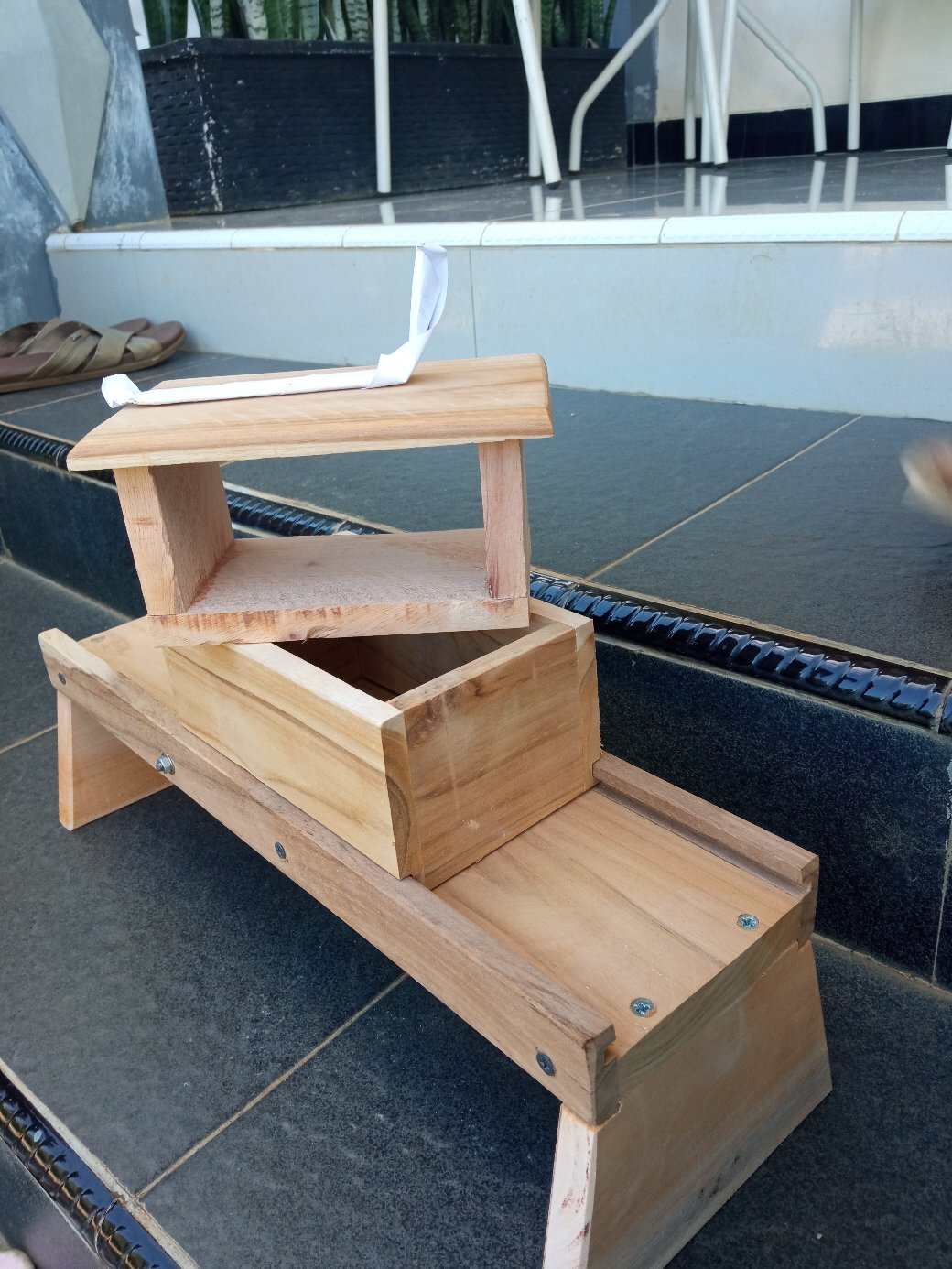 Uk Jumbo Kwalitas Terjamin Pengiris Serbaguna / Pemotong Keripik Kayu Jati Asli