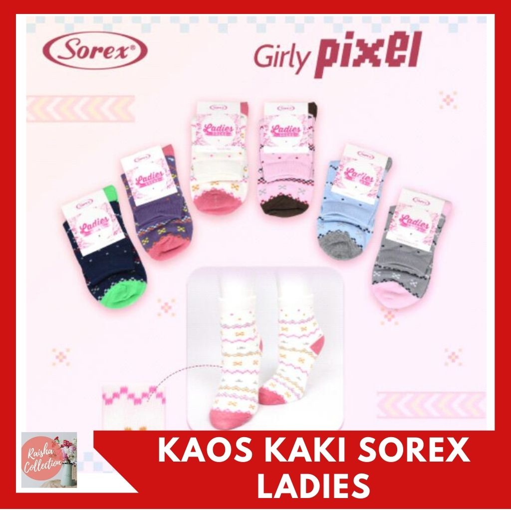 RC KAOS KAKI SOREX WANITA/CEWE/LADIES SOCKS