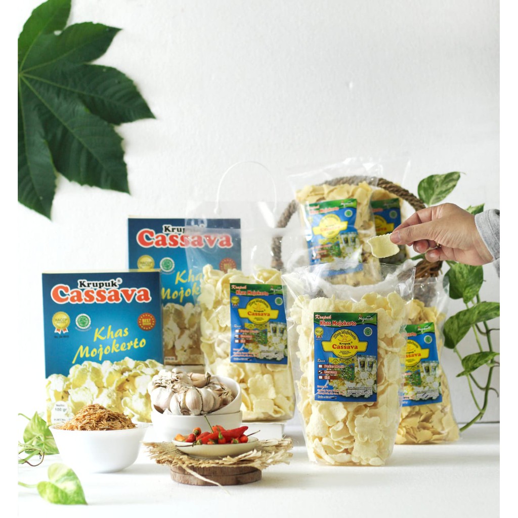 

Pondok Daun - Kerupuk Krupuk Singkong - Cassava Krupuk (110gr)