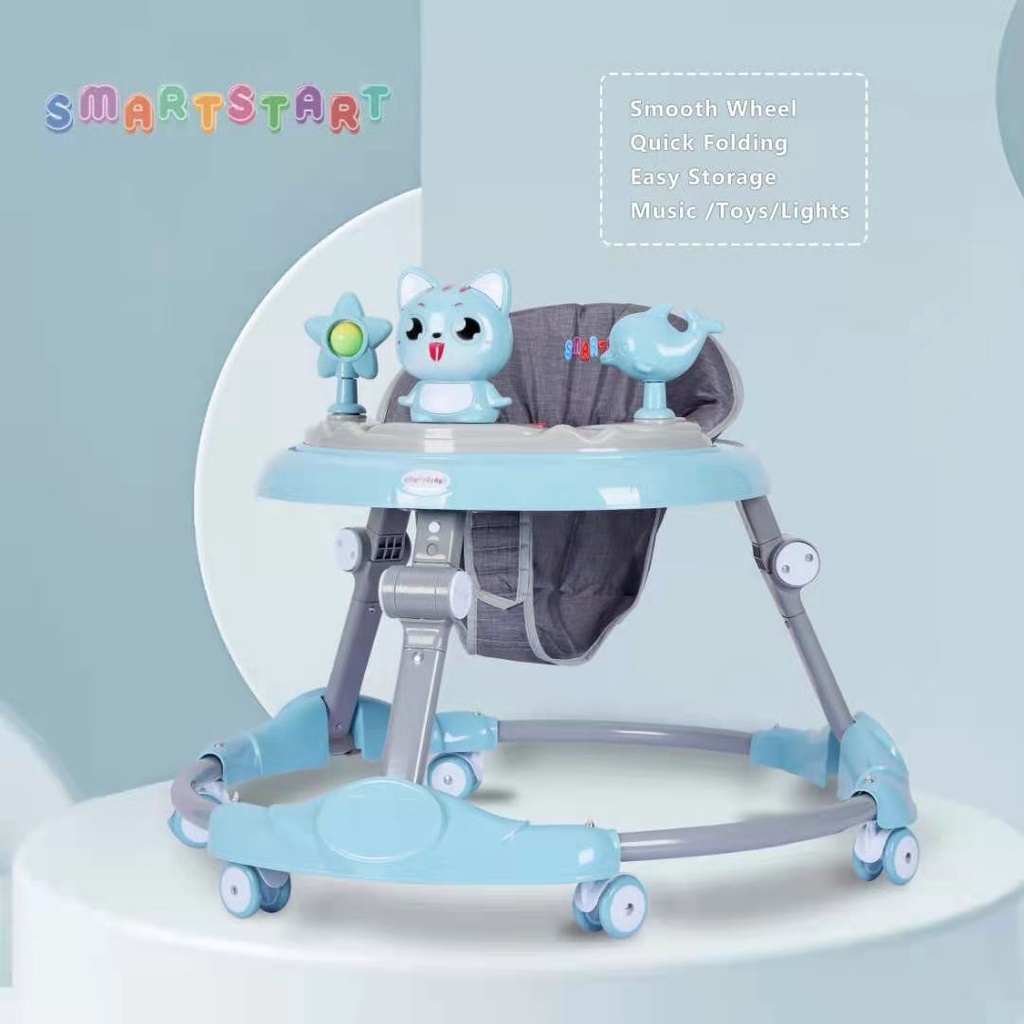 Mastela Smartstart Premium Fold Up Baby Walker 5 in 1 SS80